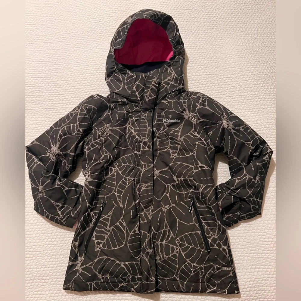 Girls Columbia Interchange Parka and Fleece Large 14/16 - Picture 2 of 7